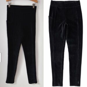 Kavu Black Winterton Corduroy Pocket Leggings